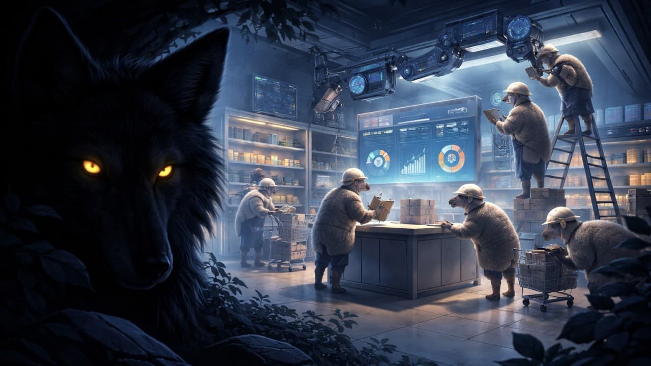When Wolves Teach Sheep to Build Their Own Kitchen